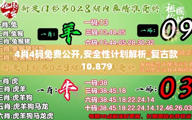 4肖4码免费公开,安全性计划解析_复古款10.879