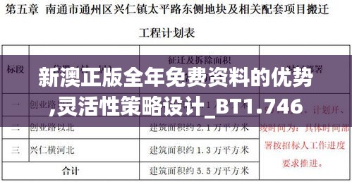 新澳正版全年免费资料的优势,灵活性策略设计_BT1.746