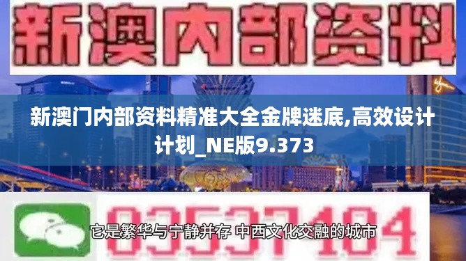 新澳门内部资料精准大全金牌迷底,高效设计计划_NE版9.373