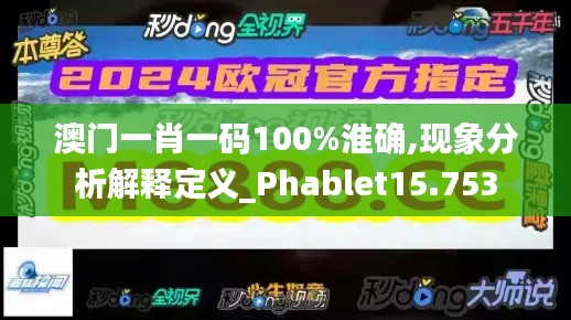 澳门一肖一码100%淮确,现象分析解释定义_Phablet15.753