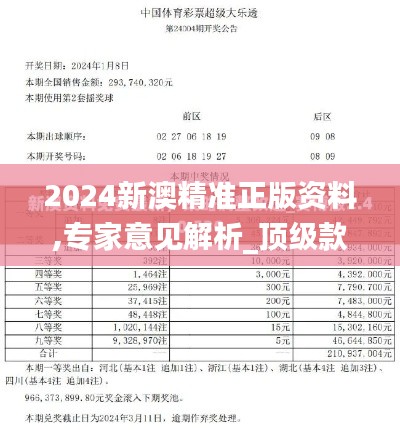 2024新澳精准正版资料,专家意见解析_顶级款3.412