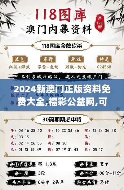 2024新澳门正版资料免费大全,福彩公益网,可靠评估解析_S9.880