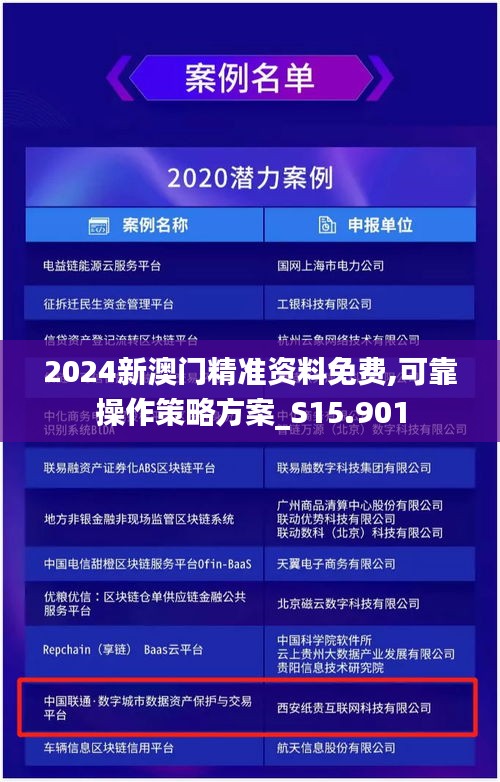 2024新澳门精准资料免费,可靠操作策略方案_S15.901