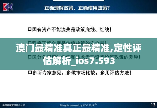 澳门最精准真正最精准,定性评估解析_ios7.593