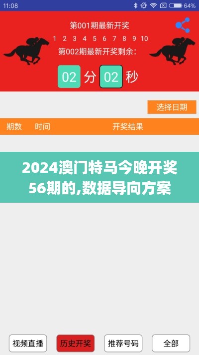 2024澳门特马今晚开奖56期的,数据导向方案设计_豪华版9.104