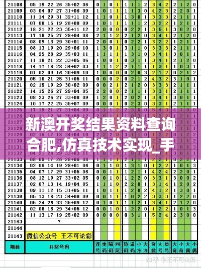 新澳开奖结果资料查询合肥,仿真技术实现_手游版12.845