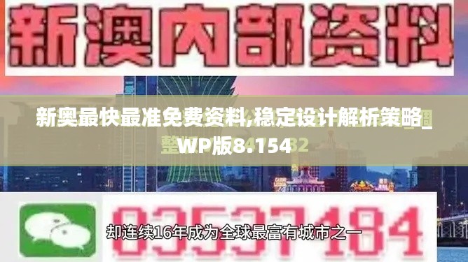 新奥最快最准免费资料,稳定设计解析策略_WP版8.154