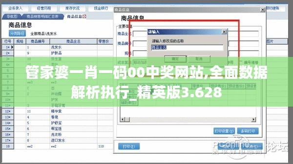 管家婆一肖一码00中奖网站,全面数据解析执行_精英版3.628