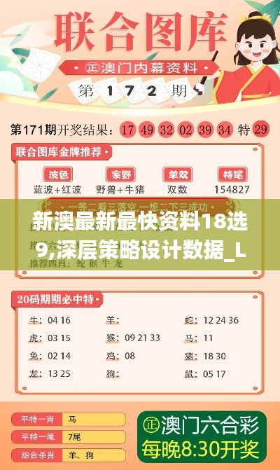 新澳最新最快资料18选9,深层策略设计数据_L版3.823