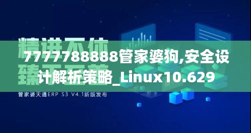 7777788888管家婆狗,安全设计解析策略_Linux10.629